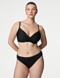 Wired Padded Plunge Bikini Top D-G