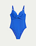 Tummy Control Wired Plunge Swimsuit D-GG