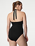 Tummy Control Wired Halterneck Swimsuit D-GG