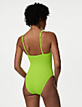 360 Tummy Control Ruched Plunge Swimsuit