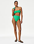 Padded Twist Front Bandeau Bikini Top
