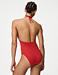 Halterneck Plunge Swimsuit