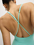 Plunge V-Neck Swimsuit