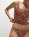 Floral Square Neck Tankini Top