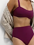 Tummy Control High Waisted Bikini Bottoms