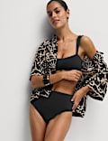 Tummy Control High Waisted Bikini Bottoms
