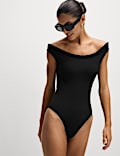 Off-The-Shoulder Swimsuit