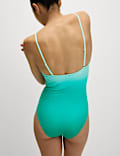 Ombre Bandeau Swimsuit