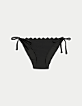 Neoprene Tie Side Bikini Bottoms