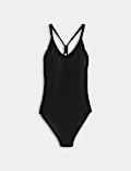 Back Detail Plunge Swimsuit