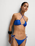 ביקיני חלק תחתון עם קשירה בצד