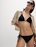 Period Tie Side Bikini Bottoms