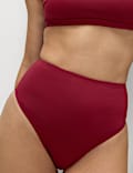 Sculpt High Waist High Leg Bikini Bottoms