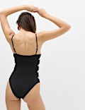 Padded Side Detail Bandeau Swimsuit