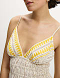 Cotton Rich Strappy Midaxi Beach Dress