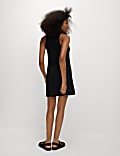 Jersey Racerback Mini Swing Beach Dress