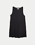 Jersey Racerback Mini Swing Beach Dress