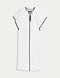 Pure Cotton V-Neck Kaftan Beach Dress