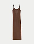 Scoop Neck Strappy Midaxi Beach Dress