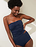 Tummy Control Bandeau Tankini Top