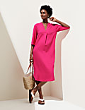 Linen Rich V-Neck Tunic