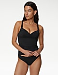 Tummy Control Plunge Tankini Top