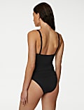 Tummy Control Plunge Tankini Top