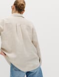 Kemeja Linen Murni