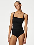 360 Tummy Control Square Neck Tankini Top
