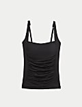 360 Tummy Control Square Neck Tankini Top