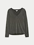 Modal Rich V-Neck Top