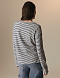 Pure Cotton Striped T-Shirt