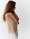 Embellished Vest Top