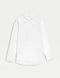 Pure Cotton Embroidered Collared Shirt