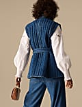 Denim Quilted Gilet