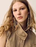 Garment Dyed Tie Waisted Utility Gilet
