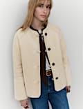 Faux Shearling Reversible Jacket
