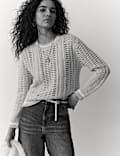 Open Stitched Jumper