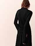Pointelle Fitted Cardigan