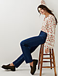 Girlfriend Straight Leg Jeans