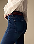 High Waisted Skinny Ankle Grazer Jeans