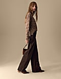 Cord Wide Leg Trousers