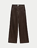 Cord Wide Leg Trousers