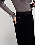 Corduroy Midi Skirt