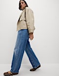 Mid Rise Relaxed Horseshoe Jeans