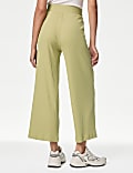 Jersey Elasticated Waist Wide Leg Culottes