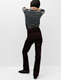 Cord Straight Leg Trousers