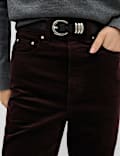 Cord Straight Leg Trousers
