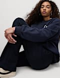 Pantalon de jogging droit en coton