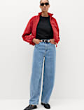 High Waisted Balloon Leg Jeans